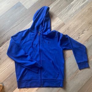 Polo by Ralph Lauren blue zip up jogger set in size medium
